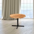 Flash Furniture 30" Round Butcher Block Style Table Top XU-BB30RD-GG
